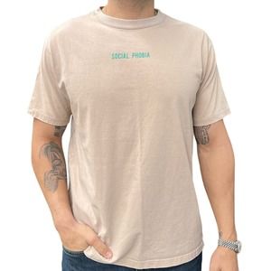 Pilgrimage New Beginnings Tan Grqphic Tee Men’s Size Large